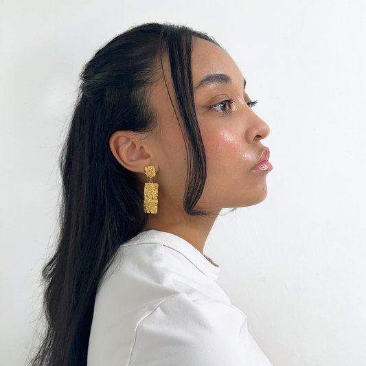 Gold Textured Drops
