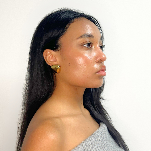 Gold Triangle Studs