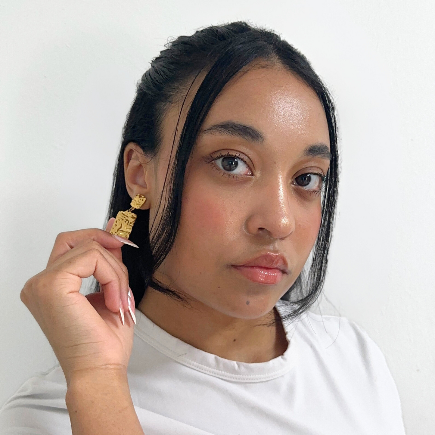 Gold Textured Drops