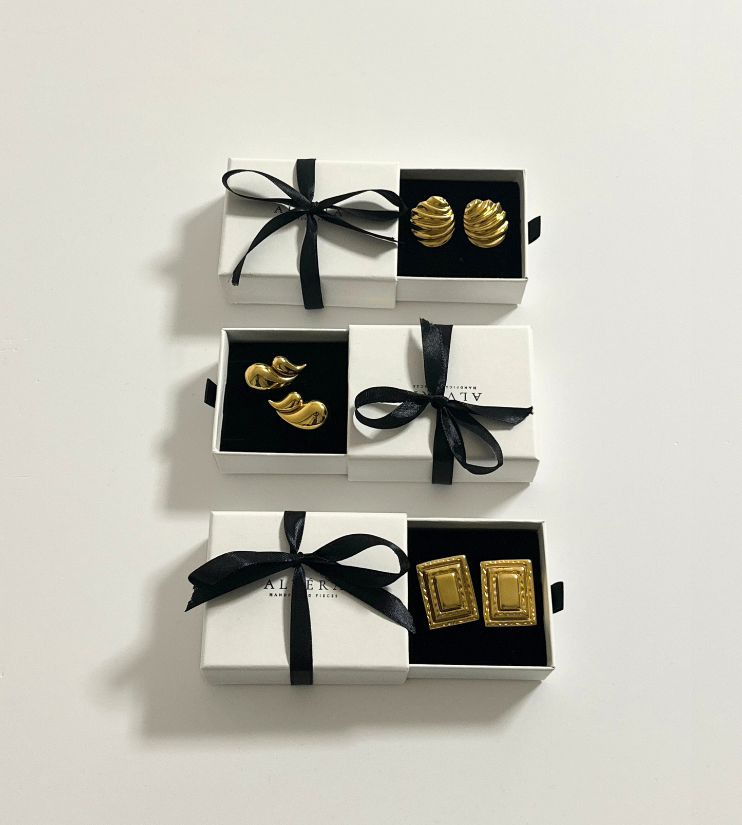Gold Shell Studs