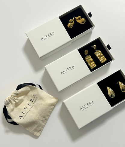 Gold Textured Drops